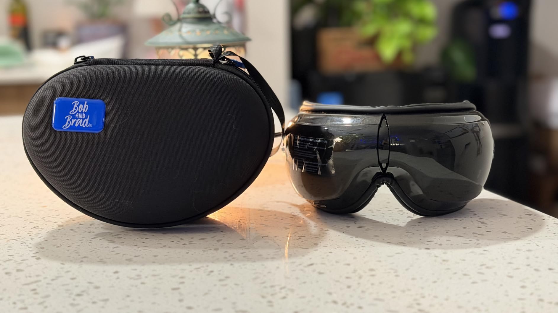 BOB AND BRAD Zero Pro Ultra-Quiet Eye Massager with Heat and Cooling, 35dB, FSA-HSA Eligible, Heated Eye Massager with Scroll Button for Migraine Headache Dry Eyes, Strain Relief, Fathers Day Dad Gift customer photo 1