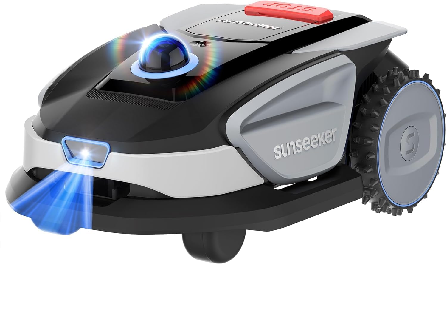 Sunseeker S4 LiDAR Robot Lawn Mower for Up to 0.25 Acre (1000 m²), Vision AI + 360° 3D LiDAR Navigation, Wire-Free Virtual Boundary, Systematic Cutting, 42% Slope, App Control, 60 dB Quiet Mowing customer photo 2
