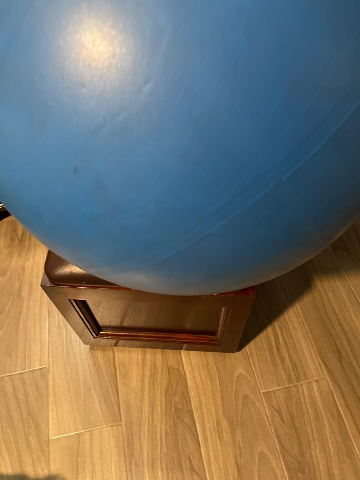 Exercise Ball - Yoga Ball for Pilates & Fitness - Birthing for Pregnancy, Stability, Core, Balance, Therapy for Physical Rehab, Workout for Home Gym & Office Chair, Fast Pump Included customer photo 2