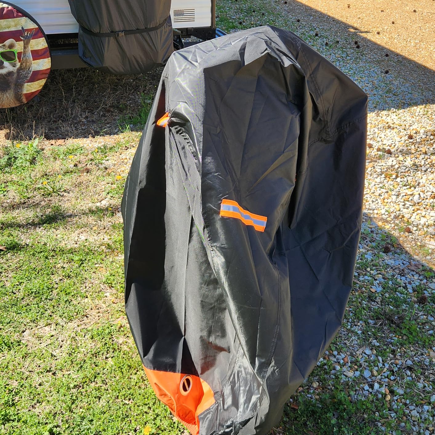 Waterproof E-Bike Cover, 420D Heavy Duty, Windproof, PU Coated, Compatible with Aventon Level 3, Velotric Discover 3 & Specialized Turbo Vado, up to 29