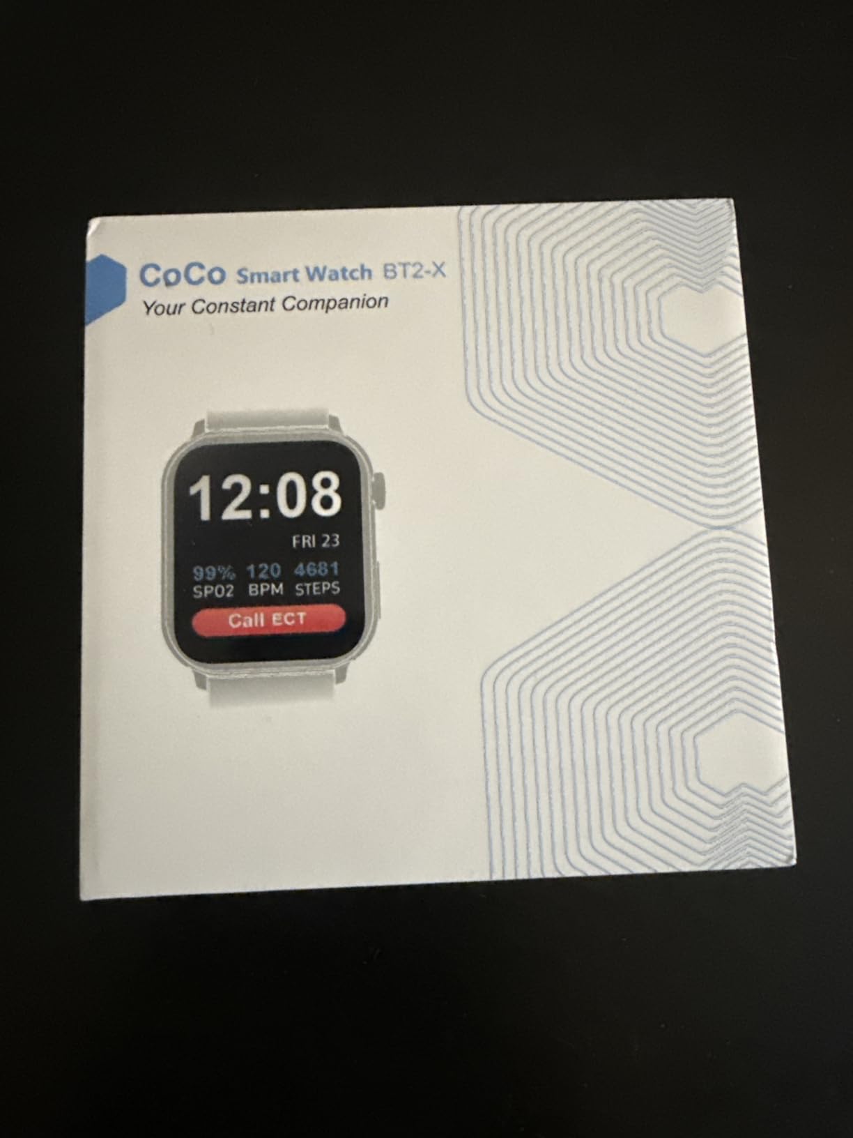 COCO Emergency Alert Smartwatch for Seniors - Fall Detection, SOS Call, Heart Rate & SpO2 Monitor, Medication Reminder, Bluetooth Calling, Caregiver App, BT2-X (2026) (Silver) customer photo 2