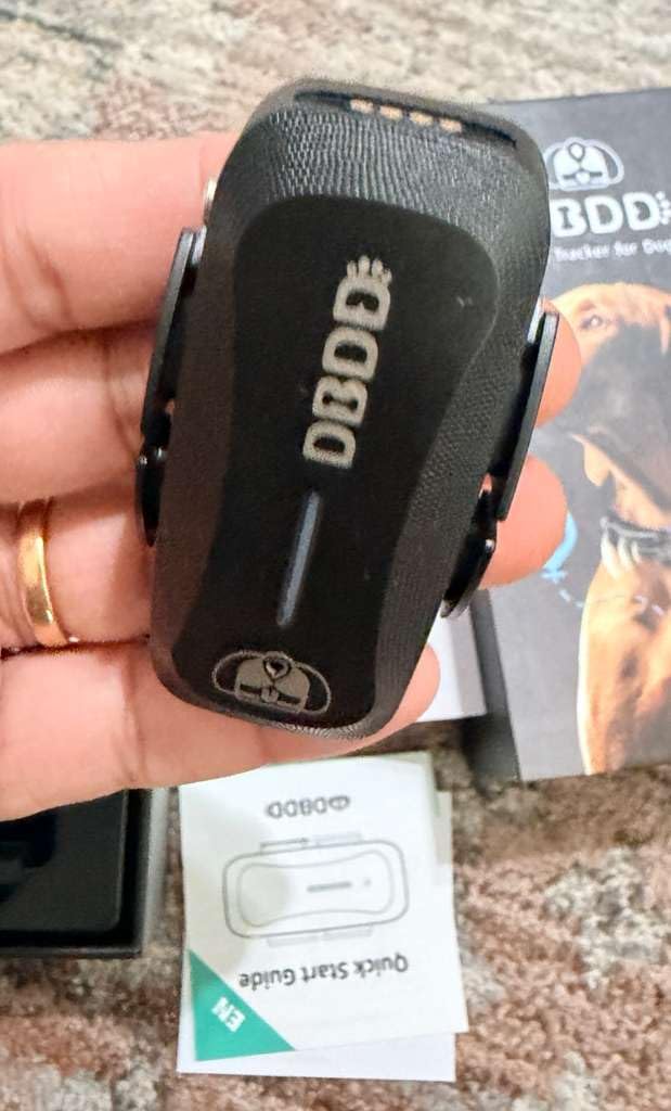 DBDD AI GPS Tracker for Dogs (30lbs+) - Real-Time Location & AI Health Assistant, Electronic Fence Collar for Escape Artists, Waterproof Dog GPS Tracker for Medium Large Dogs, iOS Android customer photo 2