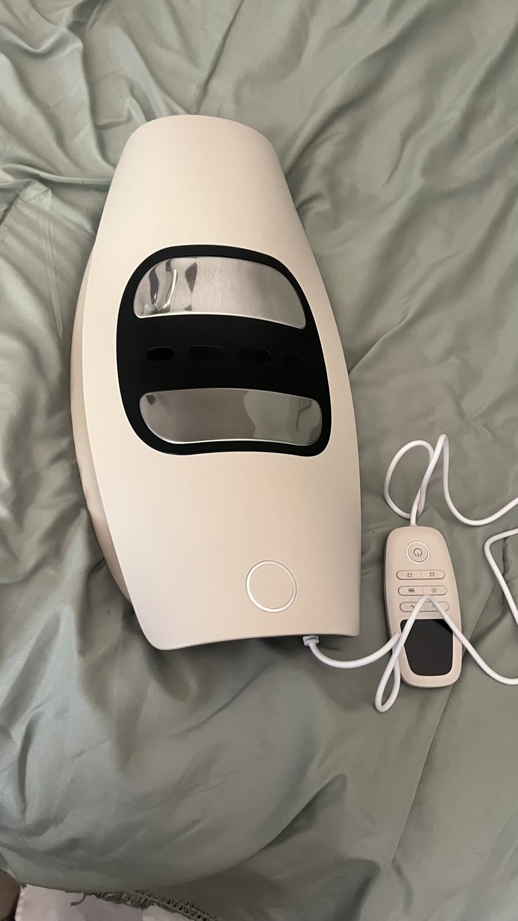 Quadruple Fusion Lower Back Massager for Back & Sciatica Pain Relief, Back Stretcher for Spinal Decompression, Lumbar Traction Device with Rocking Stretch & Height Adjust, Relaxation & Exercise Gift customer photo 1