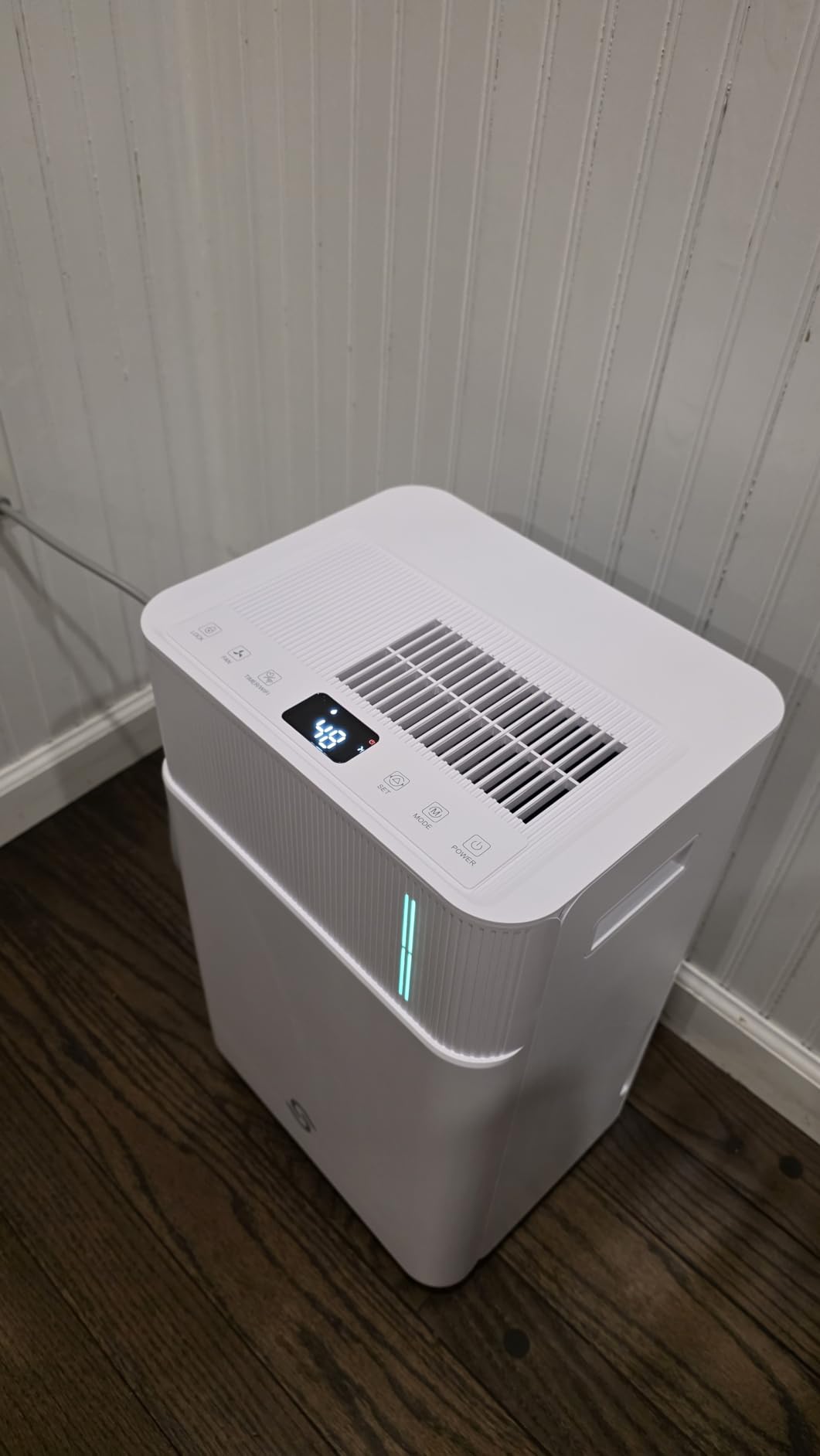 HUMILABS 82 Pints Dehumidifier for Home, 5000 Sq. Ft Dehumidifier for Basement with Drain Hose, Front LED Screen and 1.37 Gal Water Tank, Three Modes, Auto Defrost and 24HR Timer customer photo 1