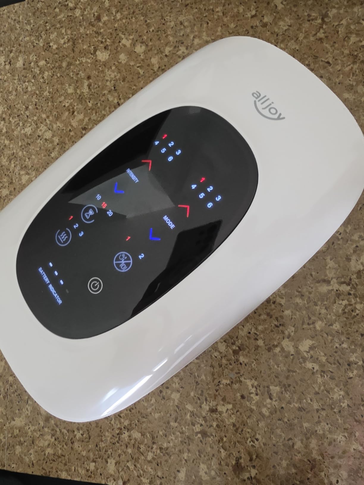 ALLJOY Hand Massager with Heat and Compression, Touchscreen Cordless Hand Massager for Arthritis and Carpal Tunnel Relief customer photo 2