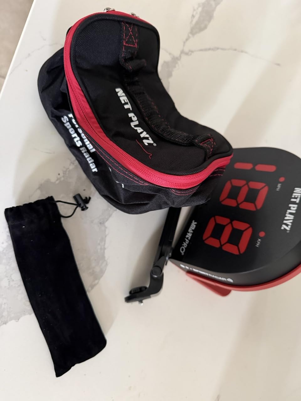 Tennis Radar Guns Speed Sensors (Hands-Free) - Measure Serve, Racquet & Ball Speed, High Tech Gadget & Gear for Tennis Players customer photo 2