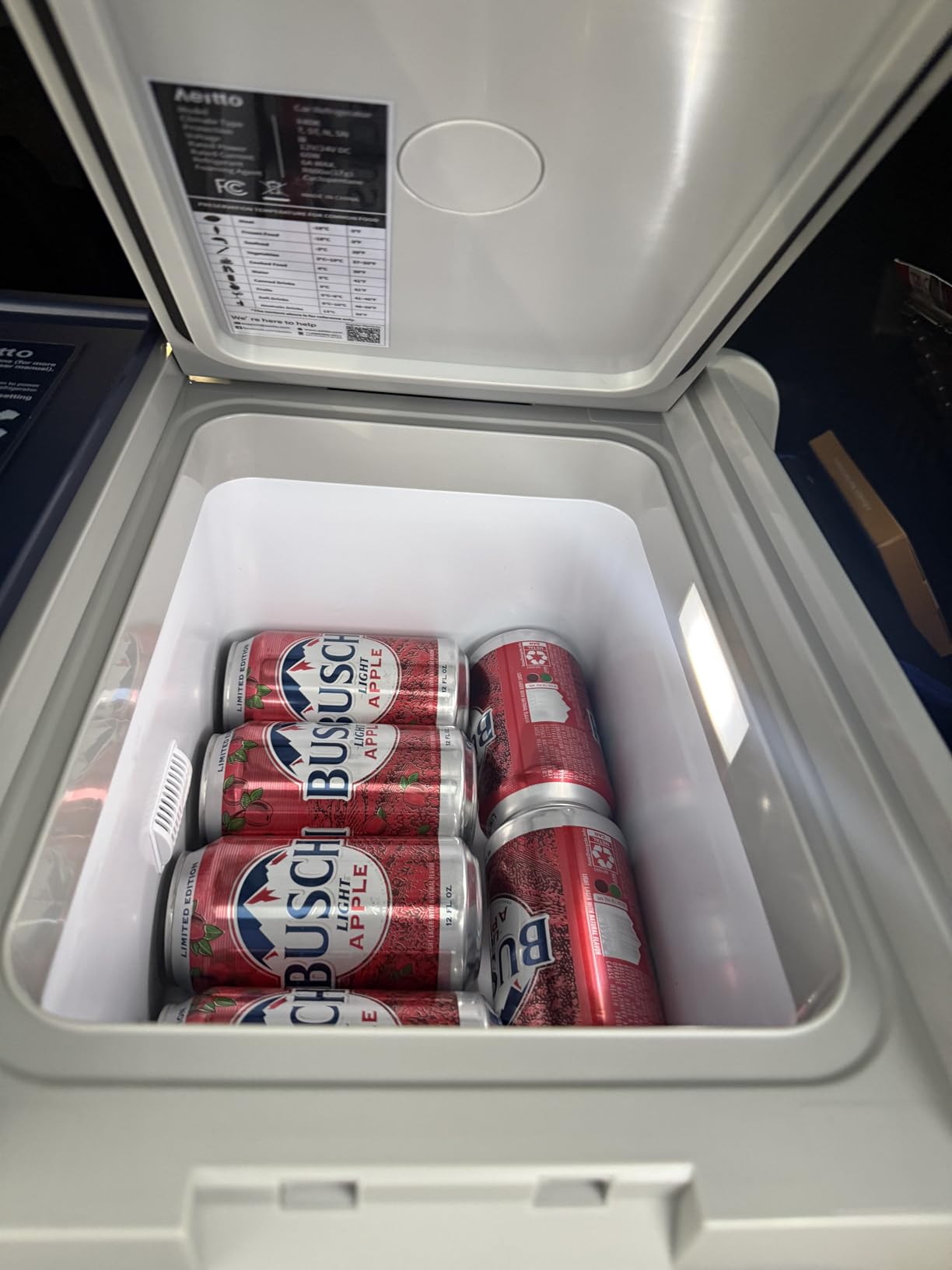 Aeitto 12 Volt Car Refrigerator, 32QT(30L) Dual Zone Portable Car Fridge Freezer -4F-68F Electric Cooler Dual Temp Control Cooling Freezing 12/24V DC & 100-240V AC for Travel, Camping, RV, Road, Home customer photo 1
