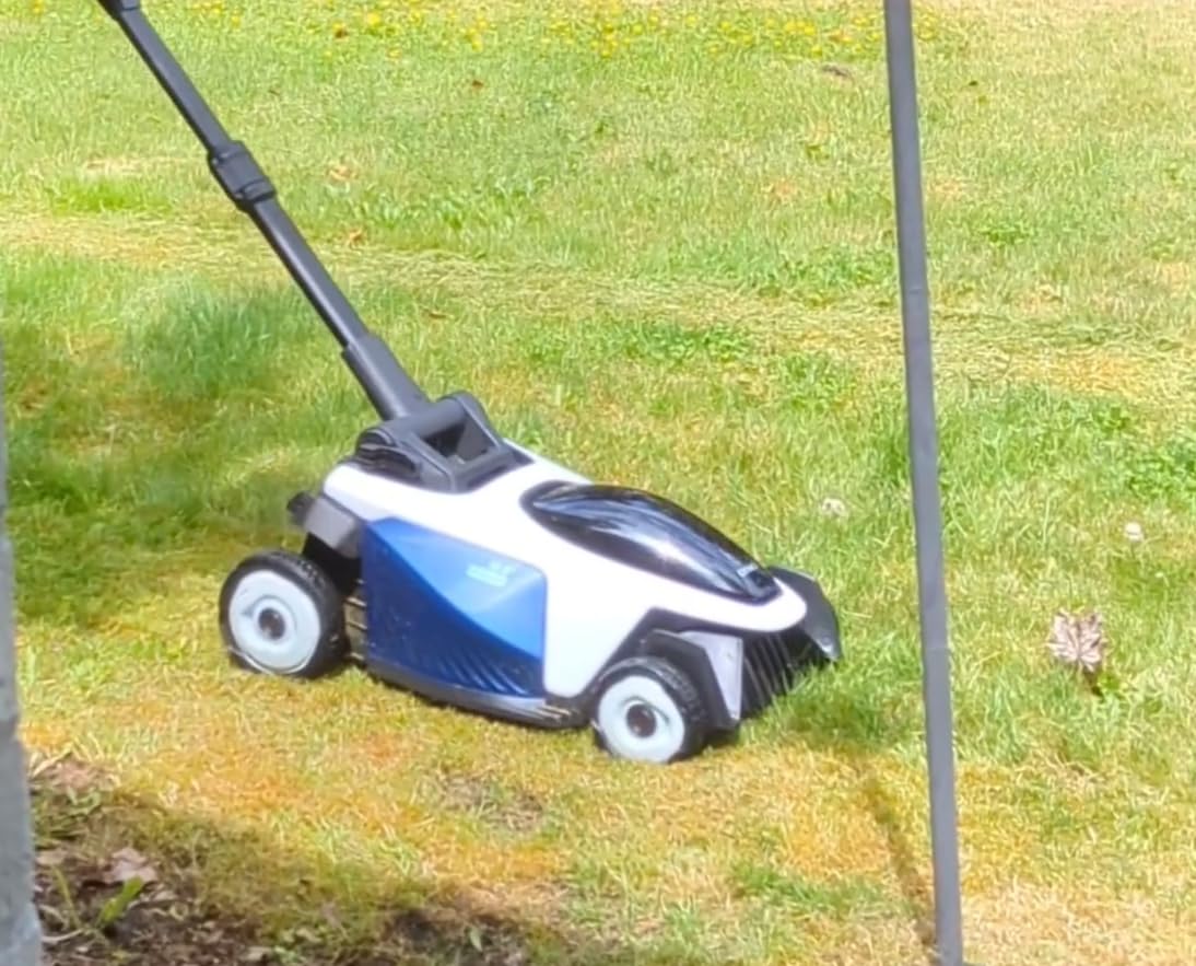 Litheli 18-inch 40V Self-Propelled Brushless Lawn Mower for Garden Yards, Lightweight Cordless Mower with 6-Position Height Adjustment, 2x5.0Ah Batteries Included customer photo 2