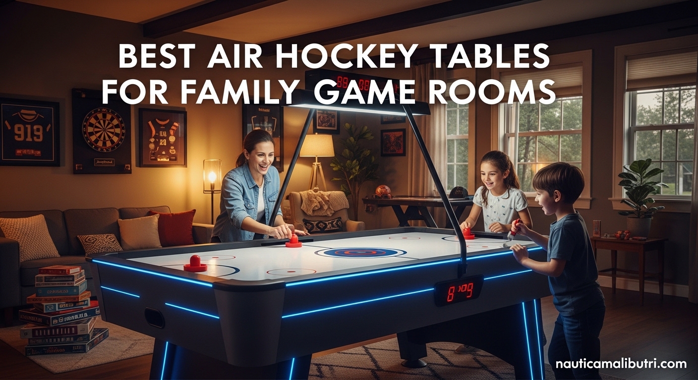 Best Air Hockey Tables for Family Game Rooms