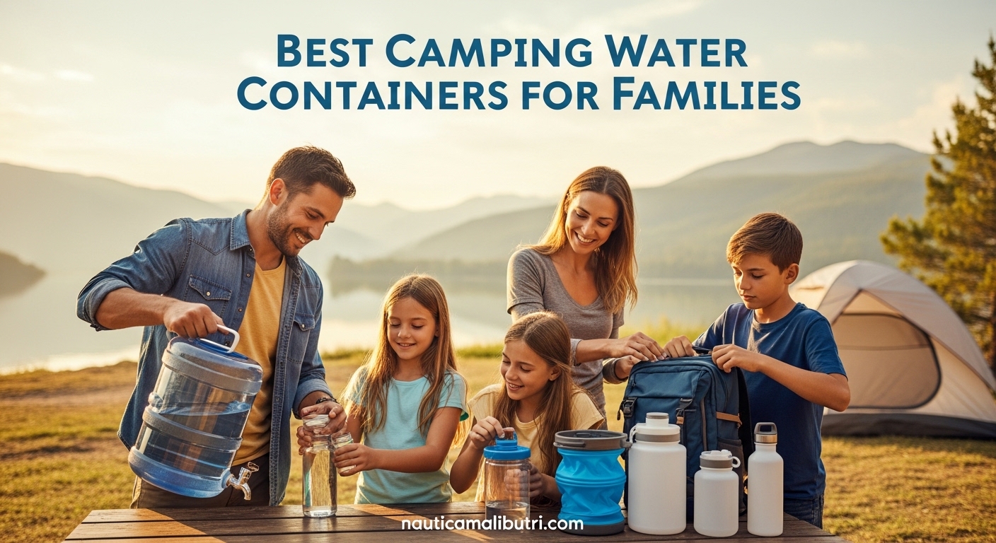 Best Camping Water Containers for Families