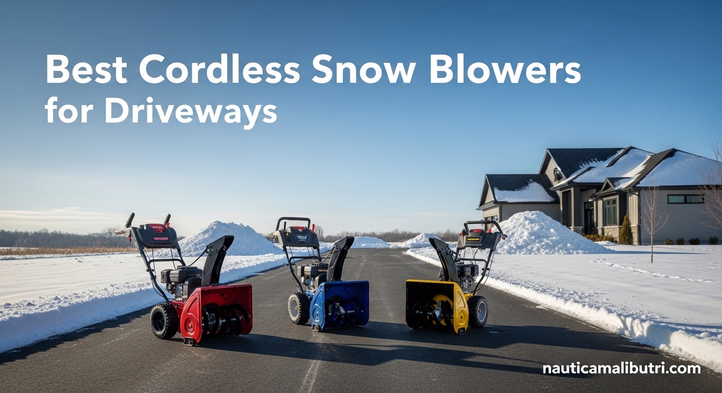 Best Cordless Snow Blowers for Driveways