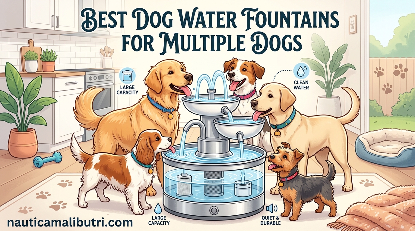 Best Dog Water Fountains for Multiple Dogs