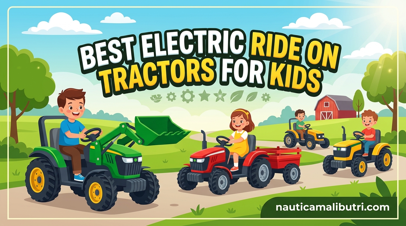 Best Electric Ride On Tractors for Kids