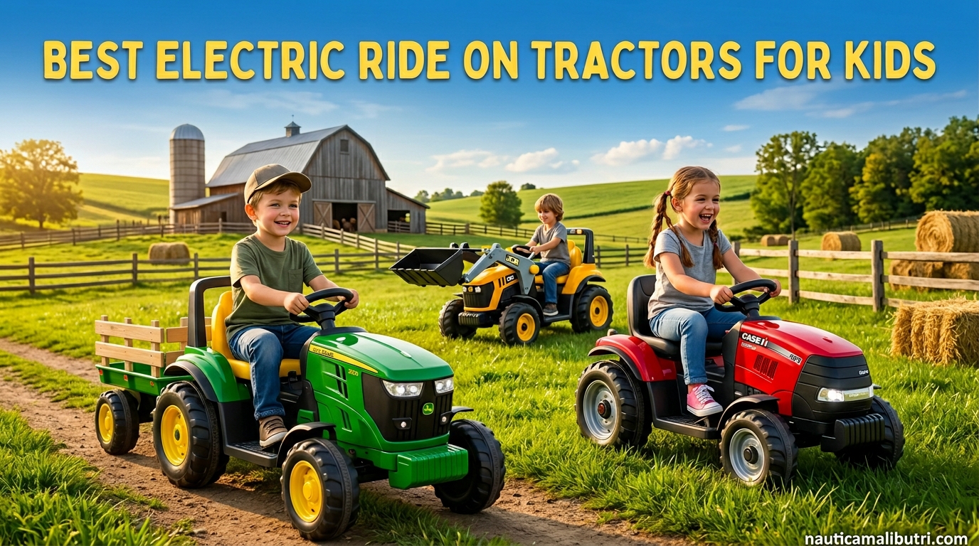 Best Electric Ride On Tractors for Kids