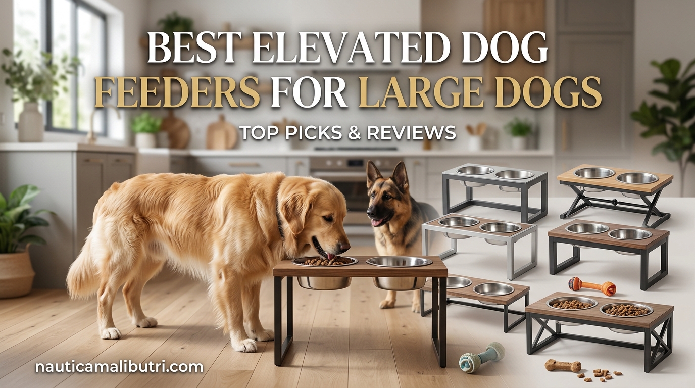 Best Elevated Dog Feeders for Large Dogs