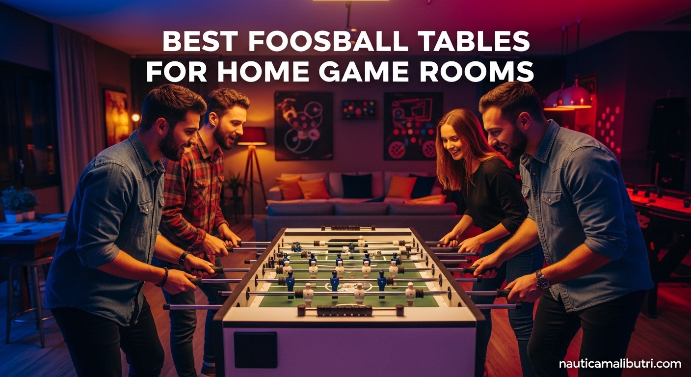 Best Foosball Tables for Home Game Rooms