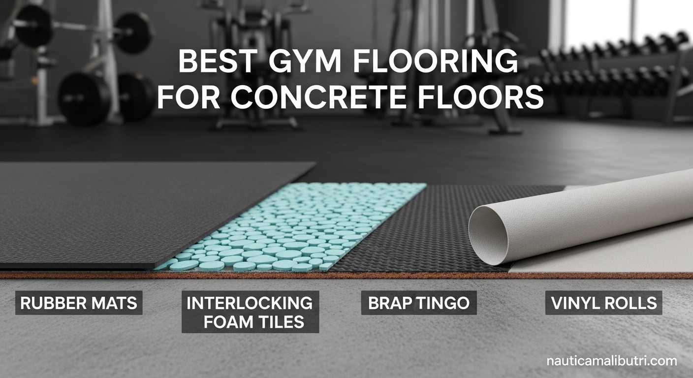 Best Gym Flooring for Concrete Floors