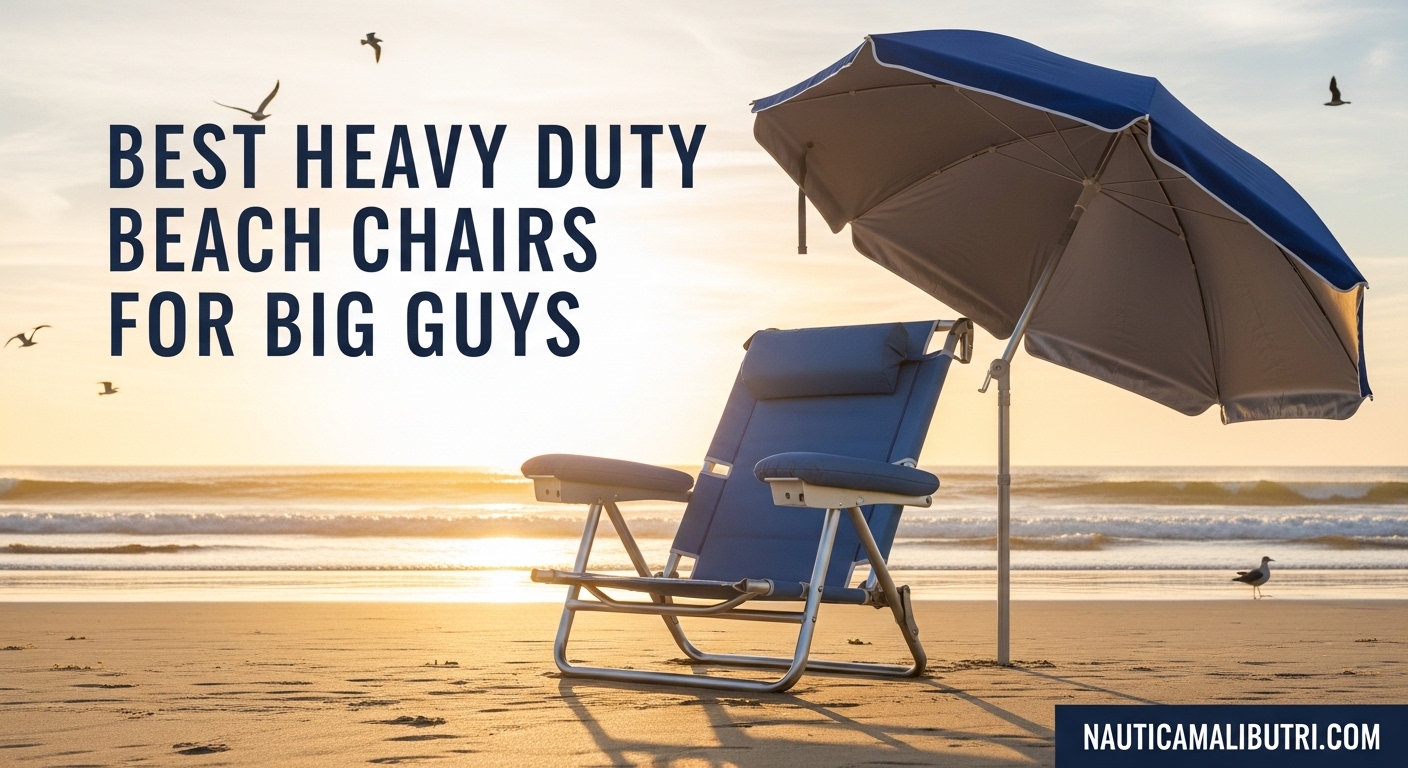 Best Heavy Duty Beach Chairs for Big Guys