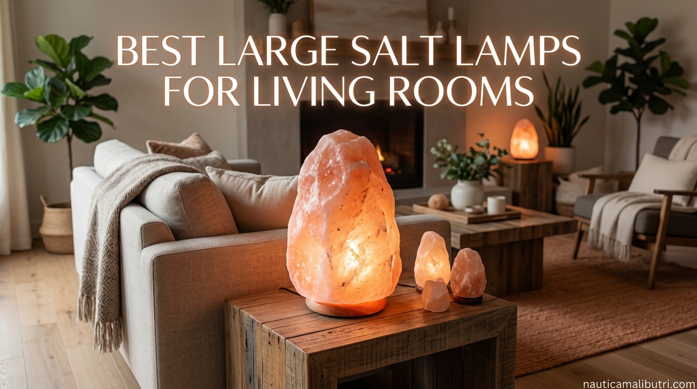 Best Large Salt Lamps for Living Rooms