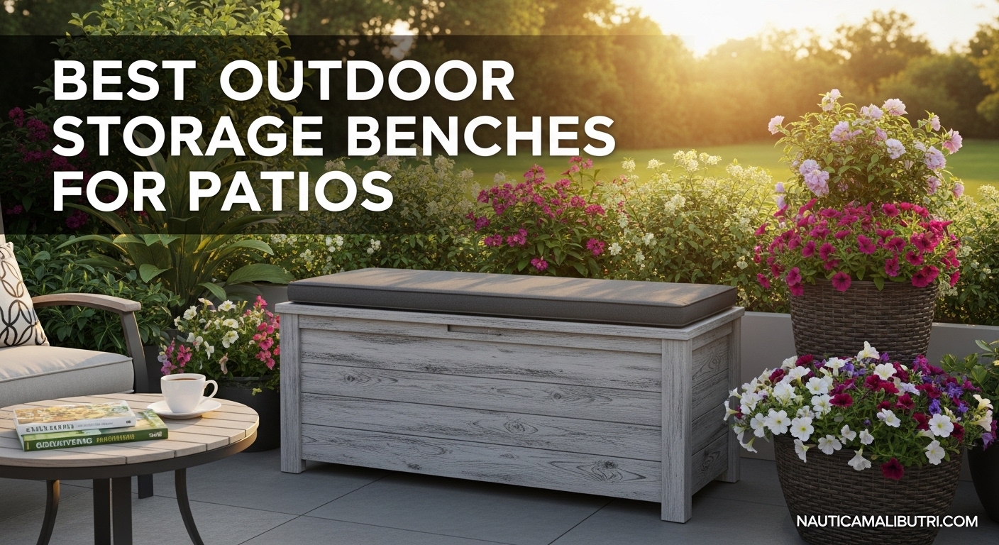 Best Outdoor Storage Benches for Patios