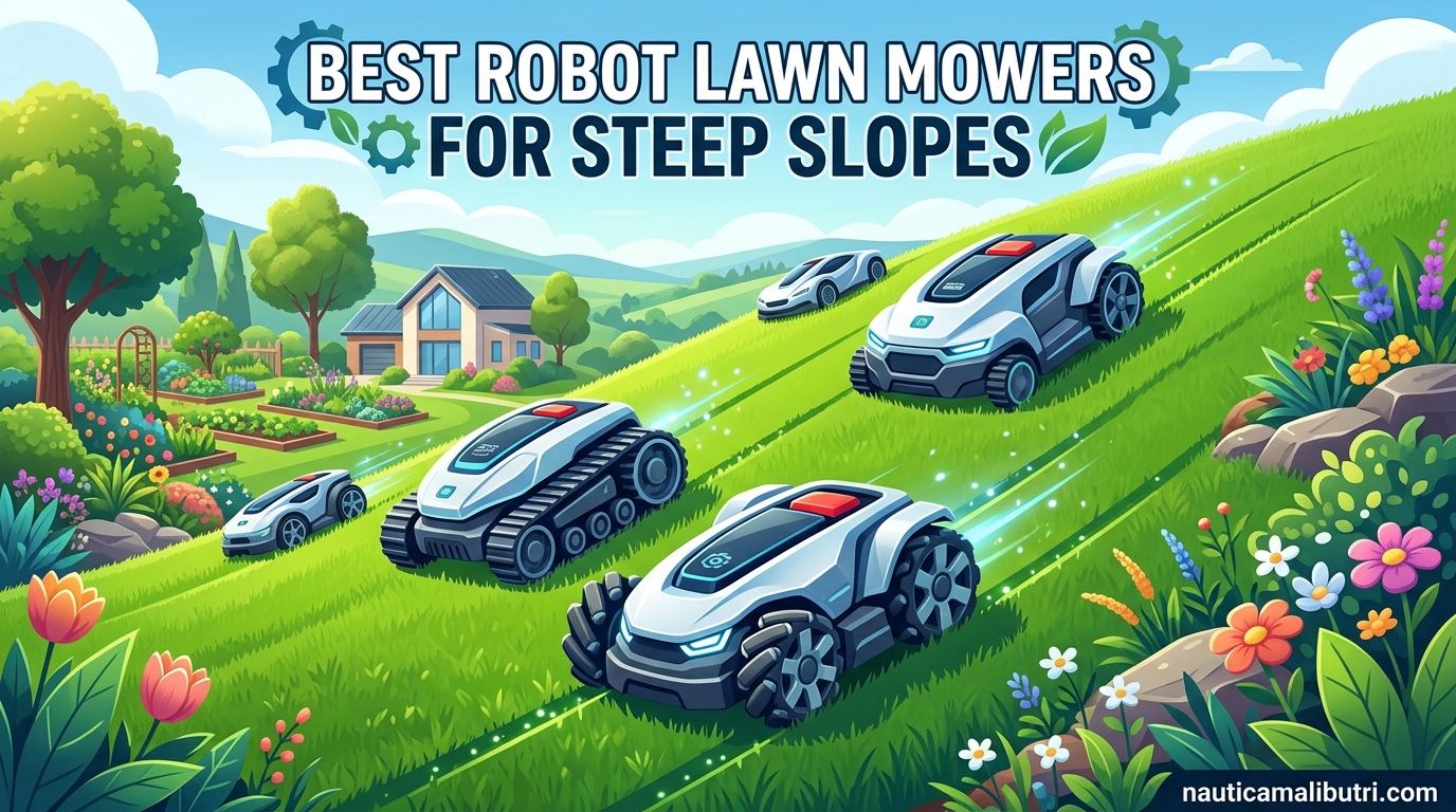 Best Robot Lawn Mowers for Steep Slopes