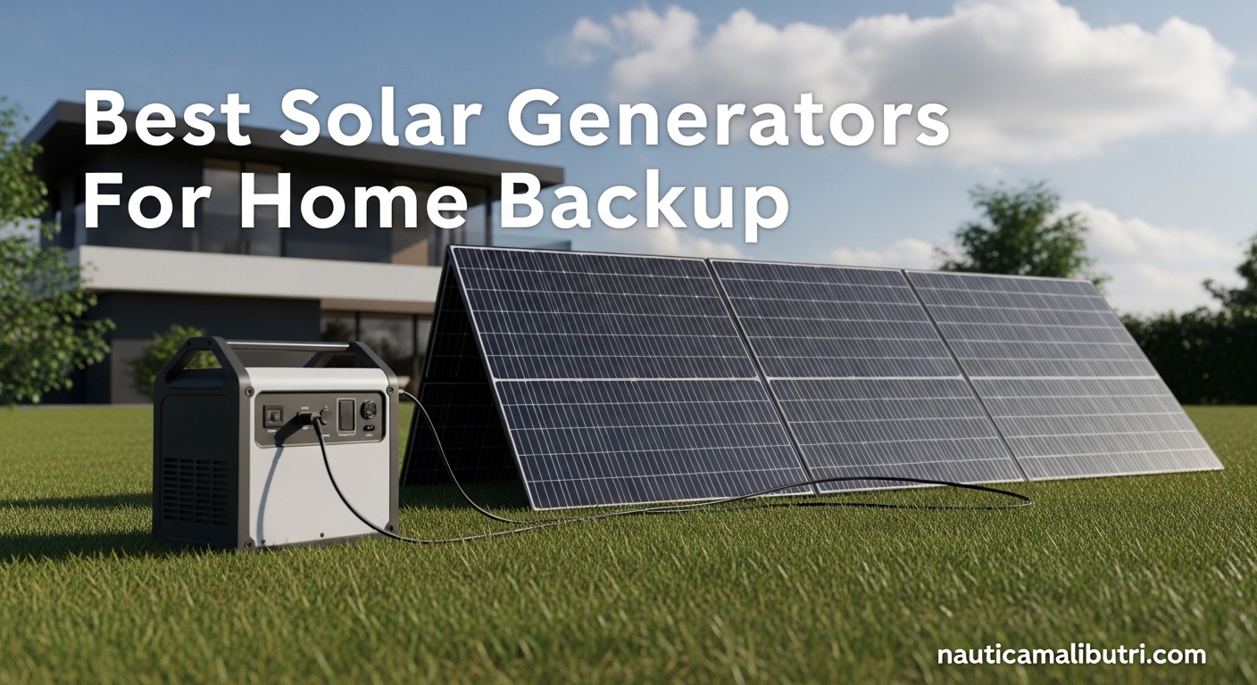 Best Solar Generators For Home Backup