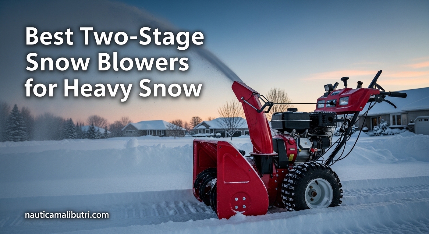 Best Two Stage Snow Blowers for Heavy Snow