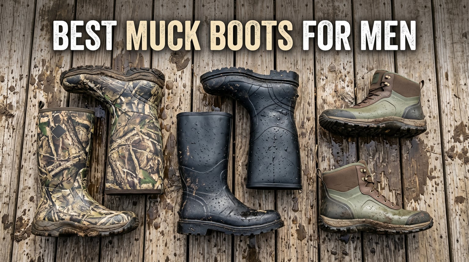 Best Muck Boots for Men