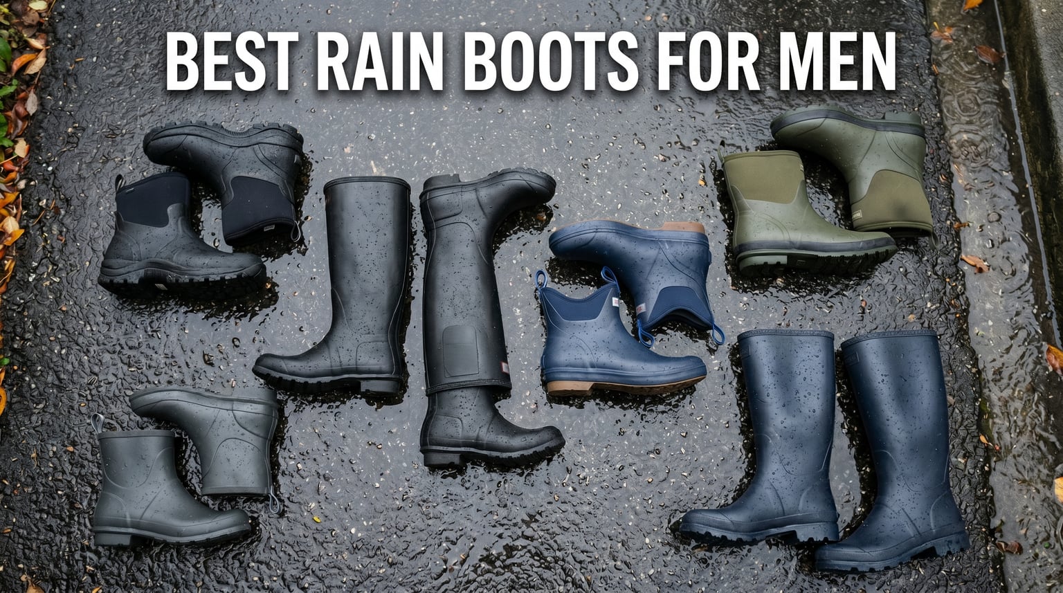 Best Rain Boots for Men