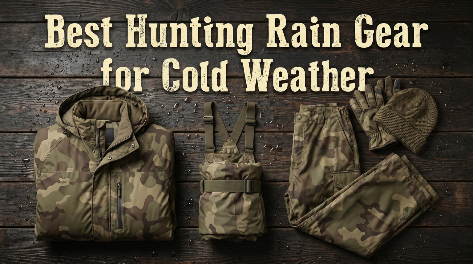 Best Hunting Rain Gear for Cold Weather