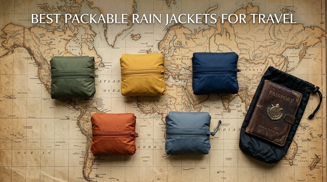 Best Packable Rain Jackets for Travel