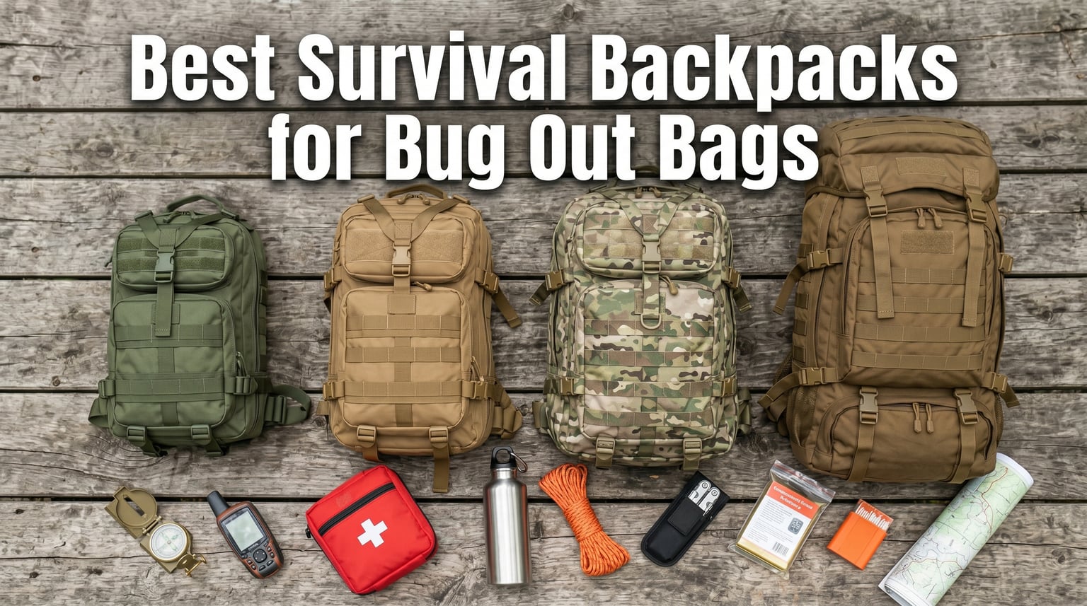 Best Survival Backpacks for Bug Out Bags