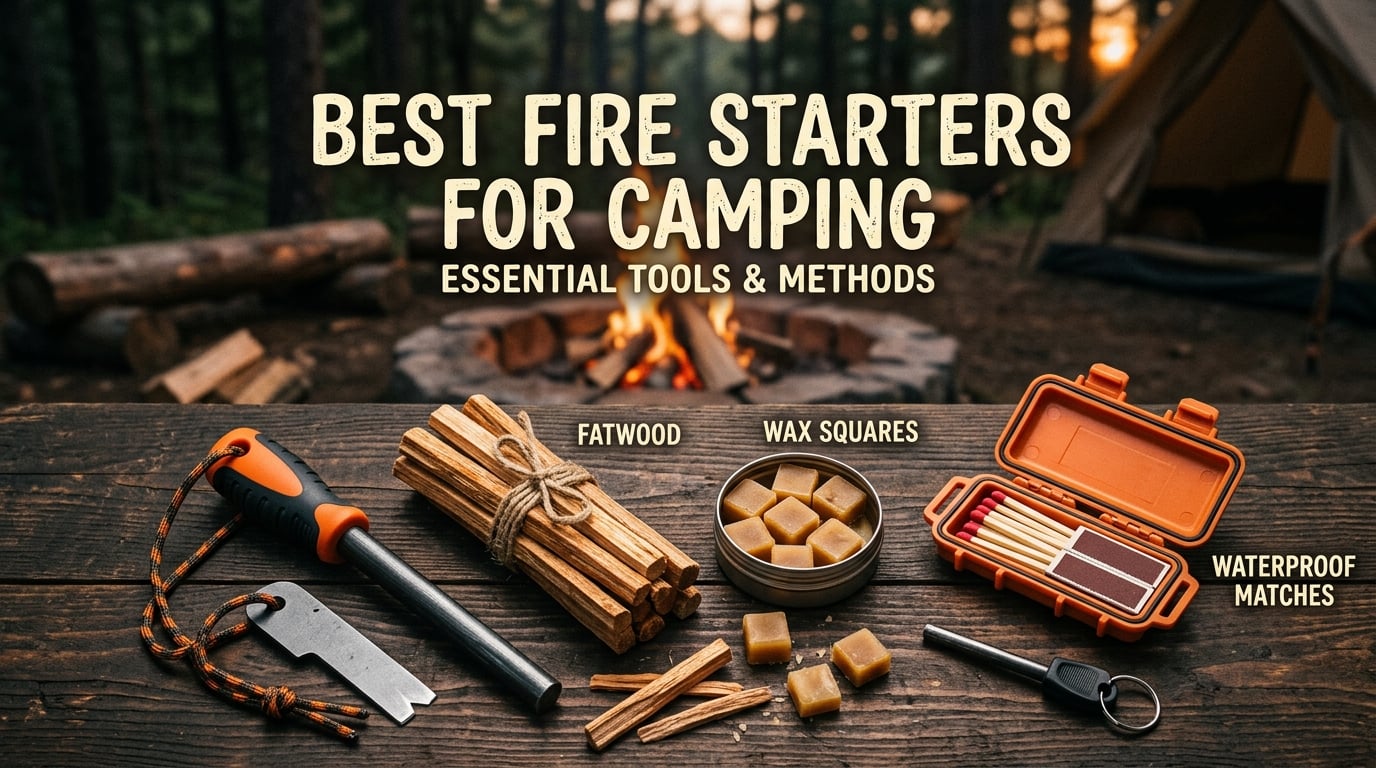 Best Fire Starters for Camping