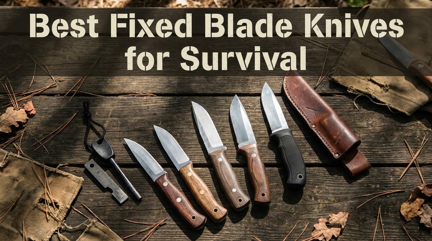 Best Fixed Blade Knives for Survival
