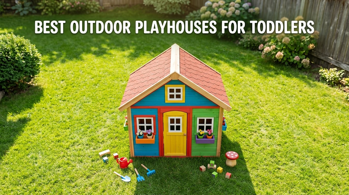 Best Outdoor Playhouses for Toddlers