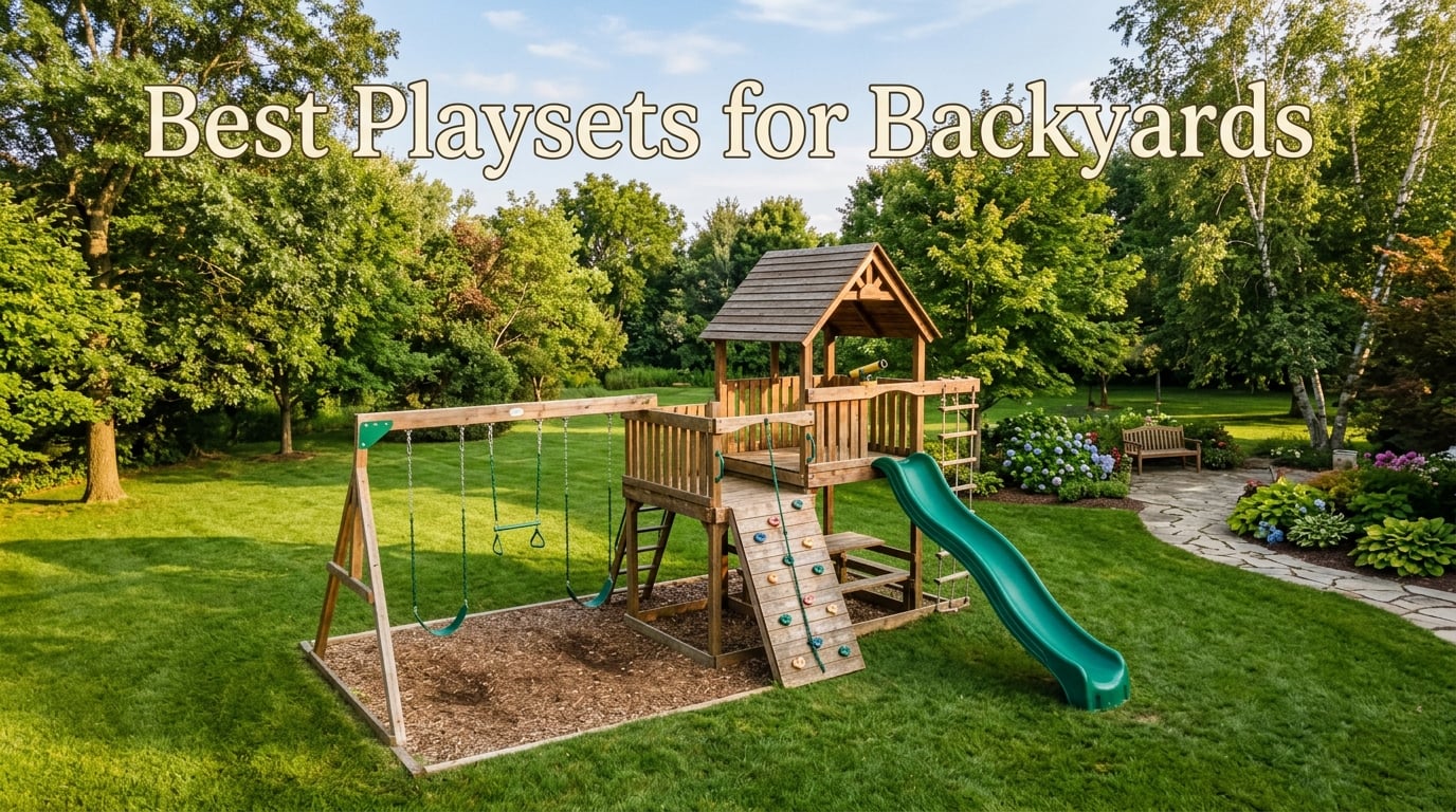 Best Playsets for Backyards