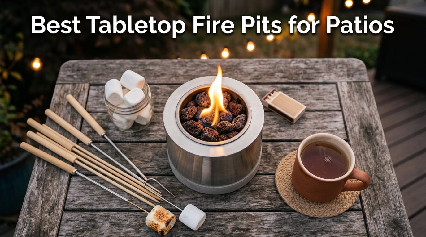 Best Tabletop Fire Pits for Patios