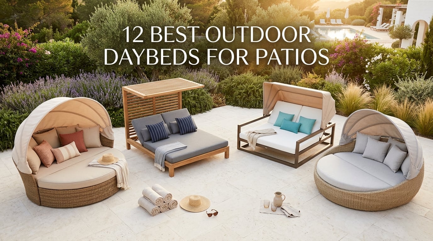Best Outdoor Daybeds for Patios