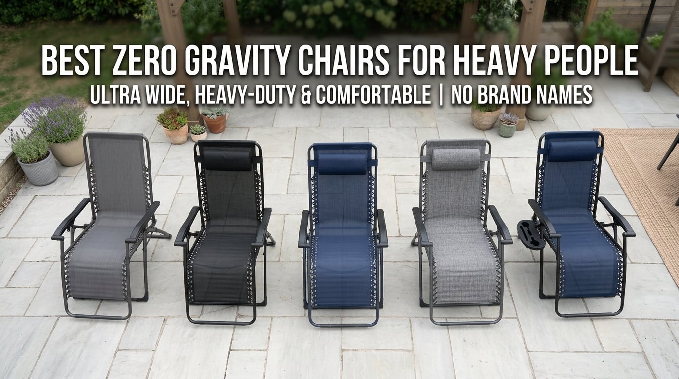 Best Zero Gravity Chairs for Heavy People
