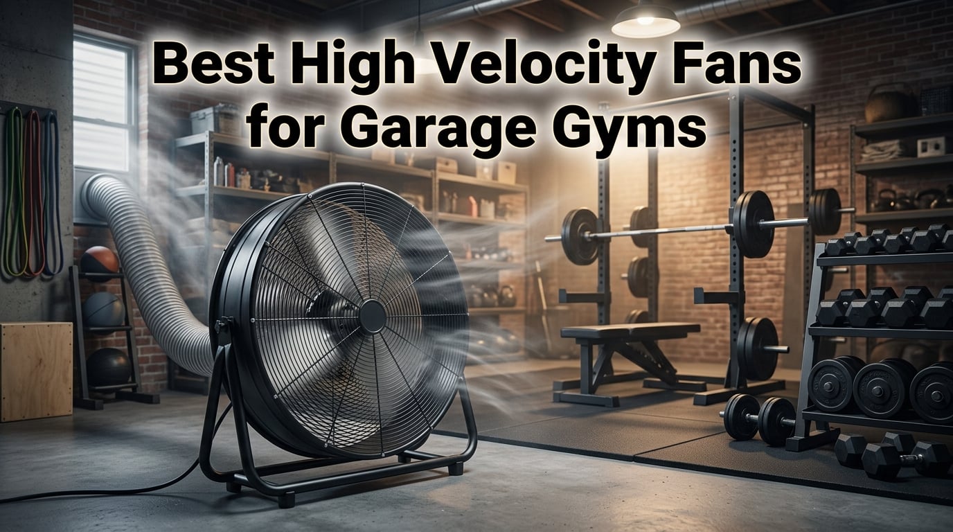 Best High Velocity Fans for Garage Gyms