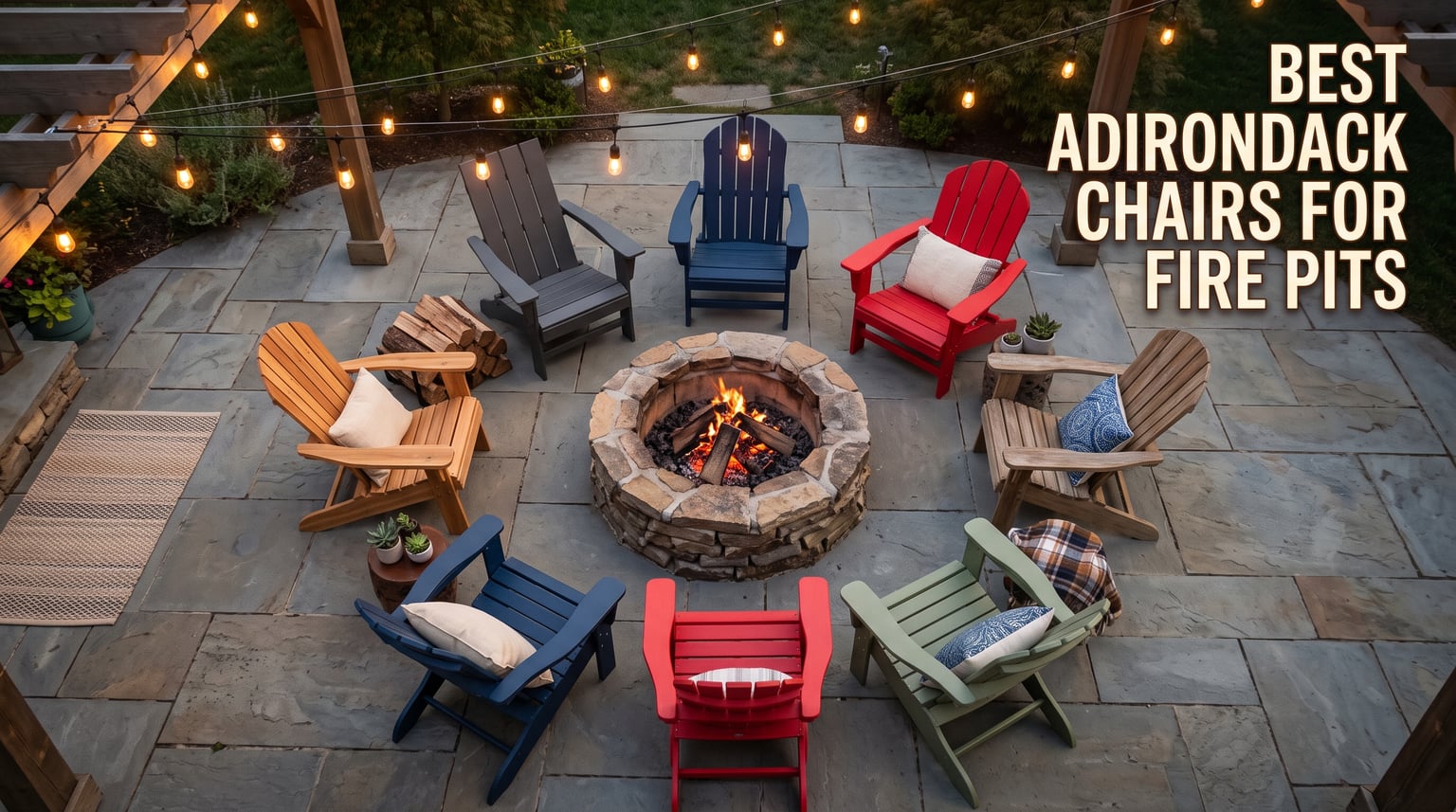 Best Adirondack Chairs for Fire Pits