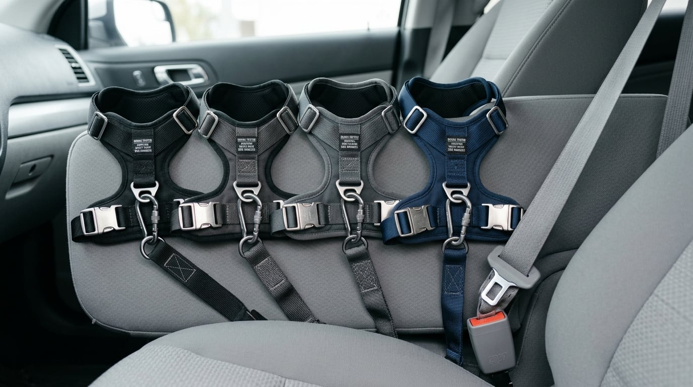 Best crash tested dog harnesses for car travel