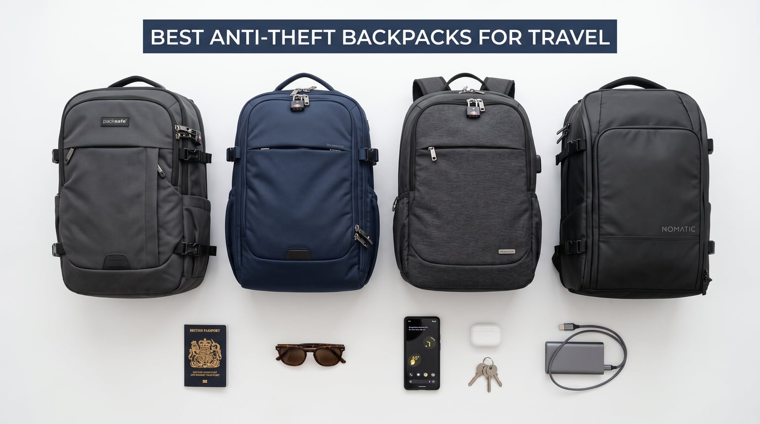 Best anti theft backpacks for travel