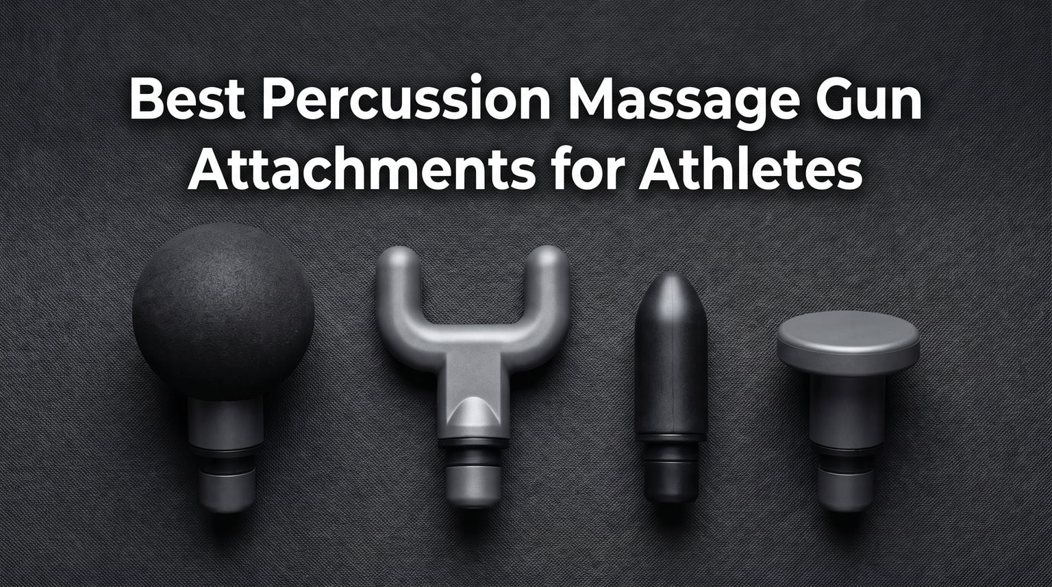 Best percussion massage gun attachments for athletes