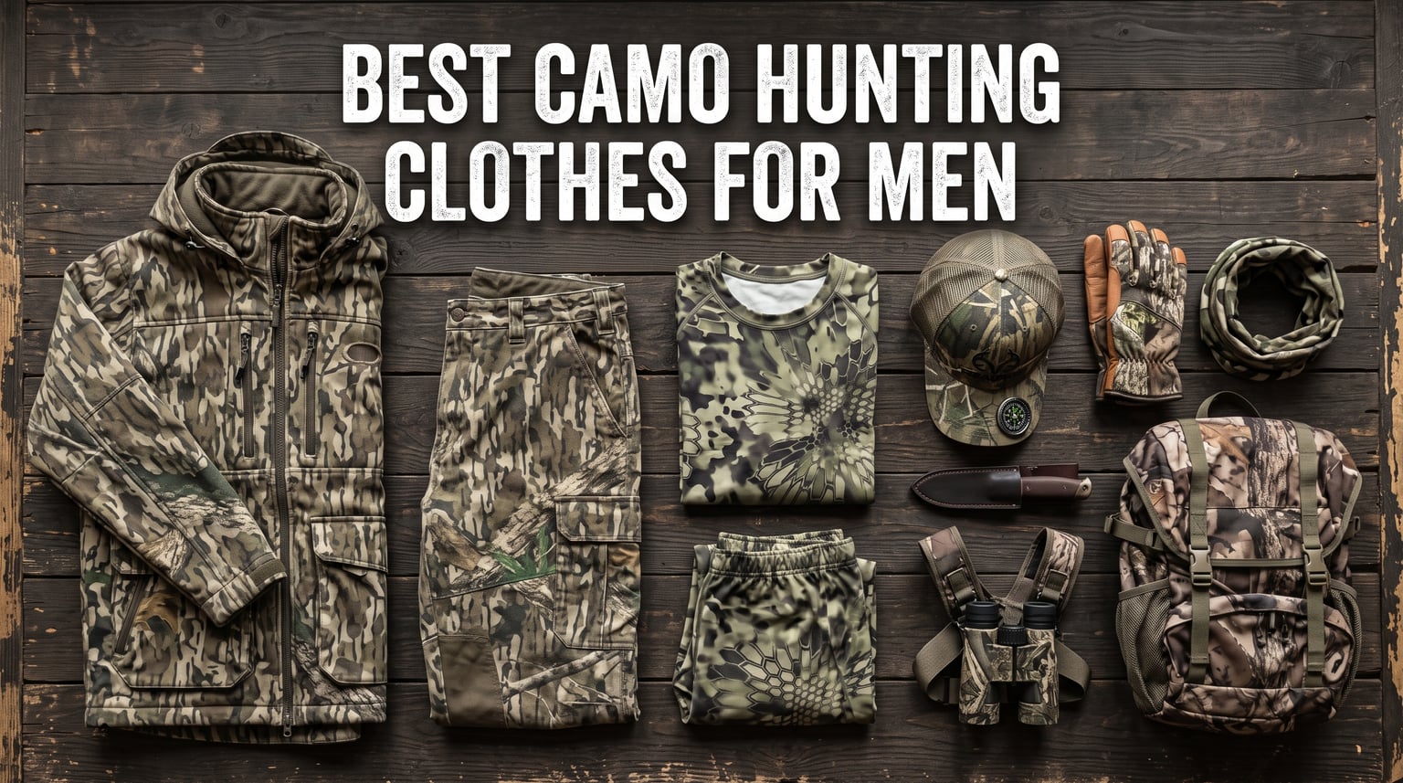 Best camo hunting clothes for men