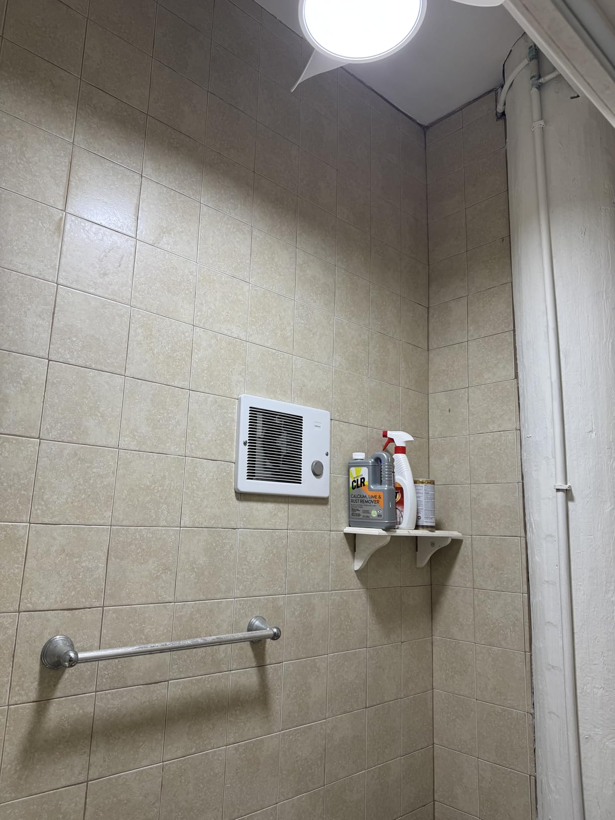Broan-NuTone Wall Heater, White Grille Heater with Built-In Adjustalbe Thermostat, 750/1500W, 120/240V AC customer photo 1