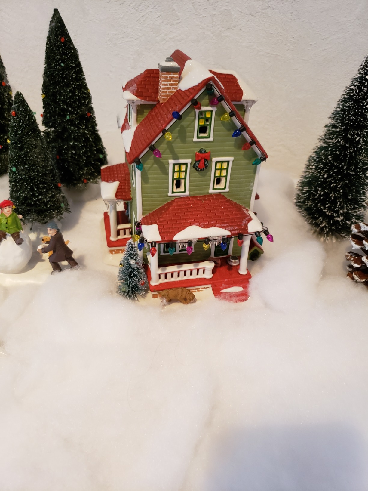 Department 56 Christmas Story Village Bumpus House Lit Building customer photo 1