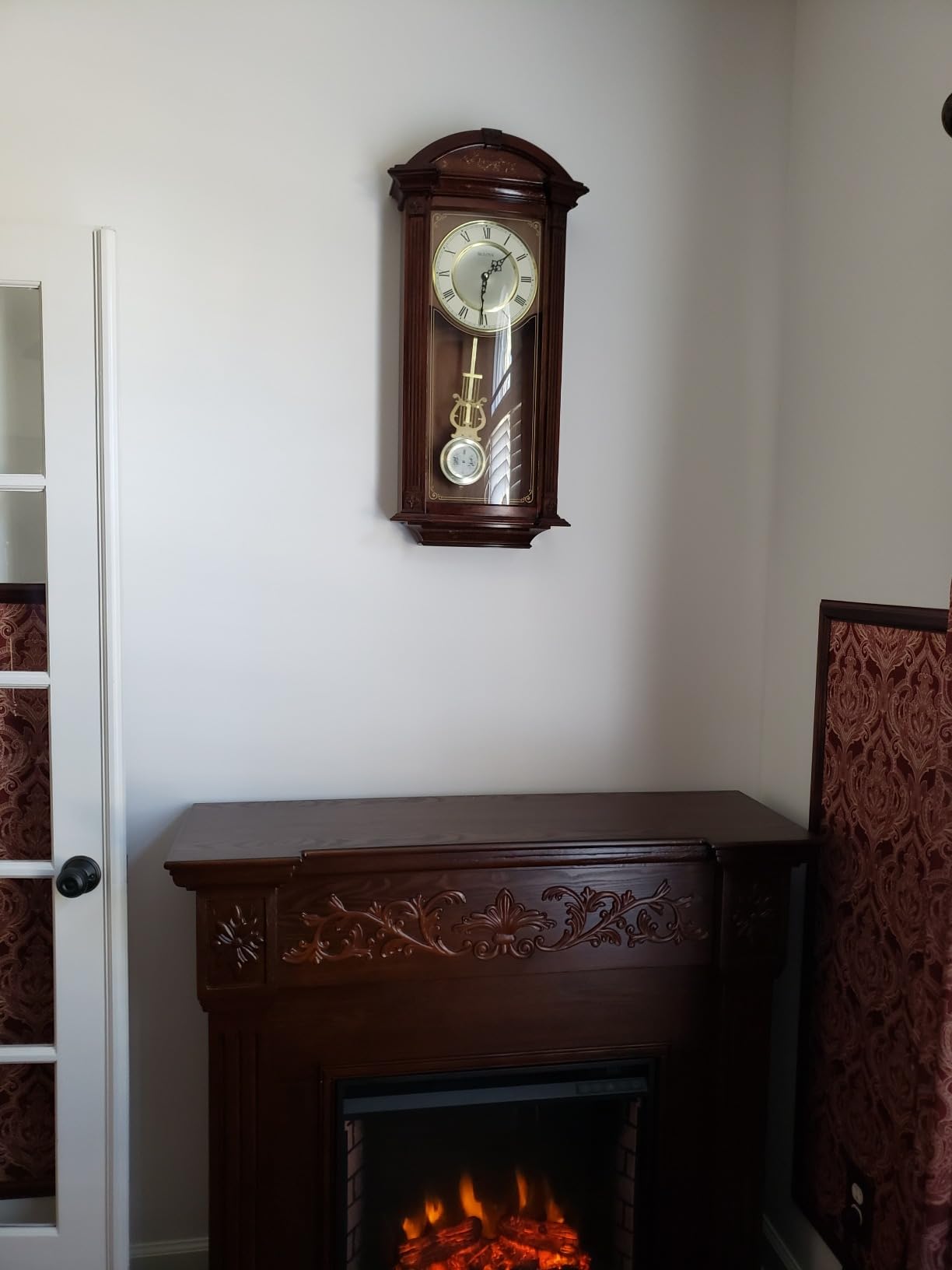 Bulova C4331 Hartwick Chiming Clock, Walnut customer photo 1