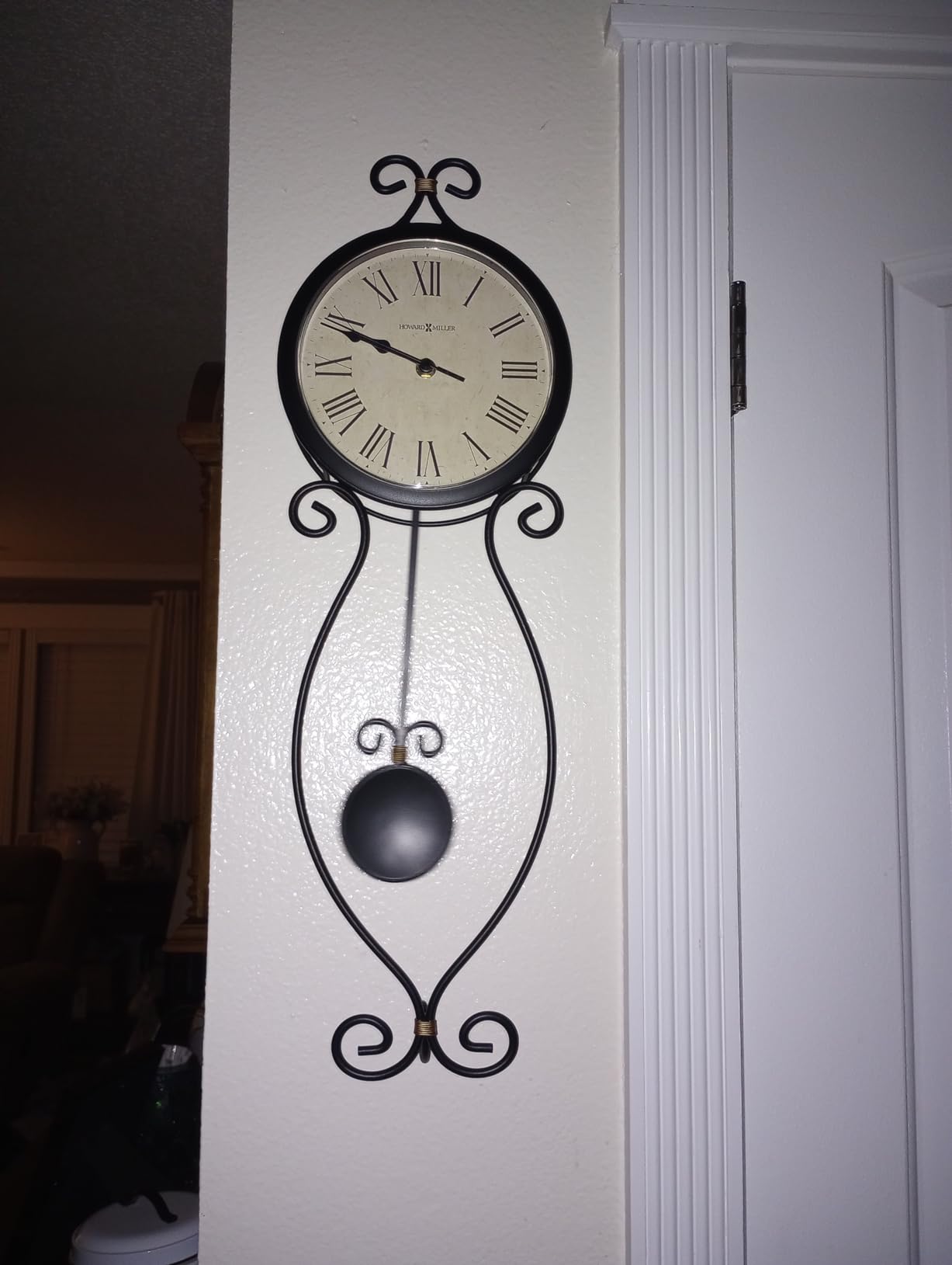 Howard Miller Ivana Wall Clock - Wrought Iron Analog customer photo 2