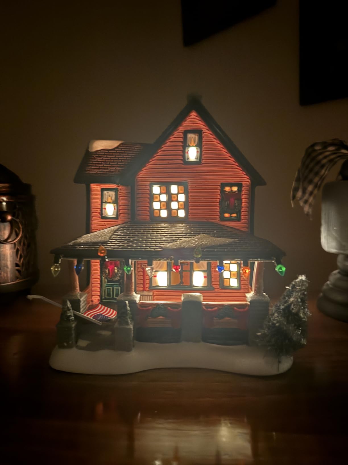 Department 56 a Christmas Story Village Ralphie's House, Lit House, 7.24-Inch (4029245) customer photo 1